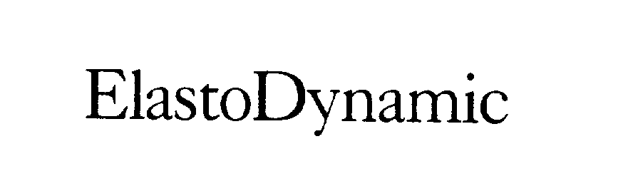 Trademark Logo ELASTODYNAMIC