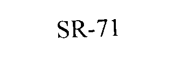 Trademark Logo SR-71