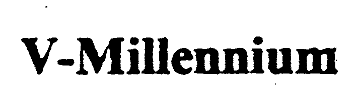 Trademark Logo V-MILLENNIUM