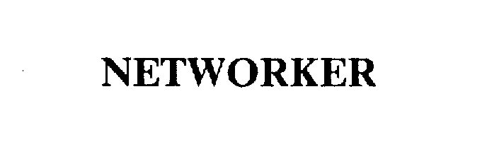 Trademark Logo NETWORKER
