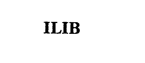 Trademark Logo ILIB