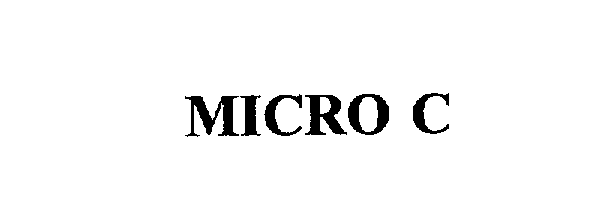 Trademark Logo MICRO C