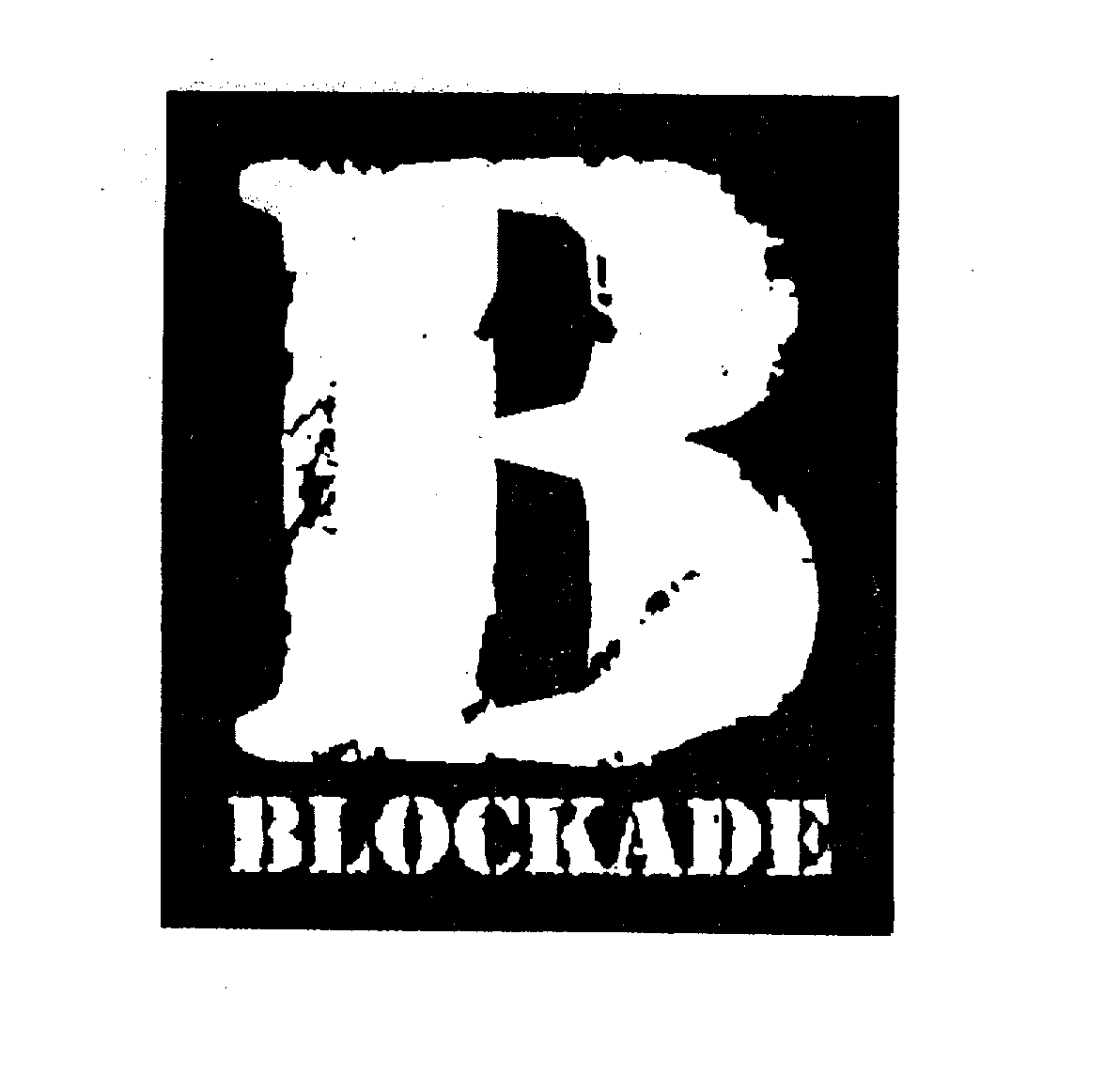 Trademark Logo B BLOCKADE