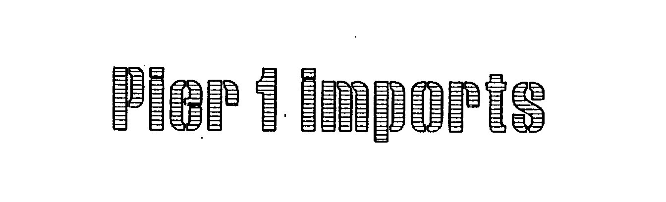 Trademark Logo PIER 1 IMPORTS