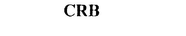 Trademark Logo CRB
