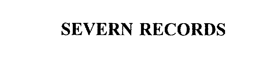 Trademark Logo SEVERN RECORDS