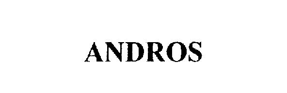Trademark Logo ANDROS