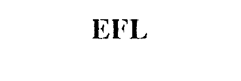 Trademark Logo EFL