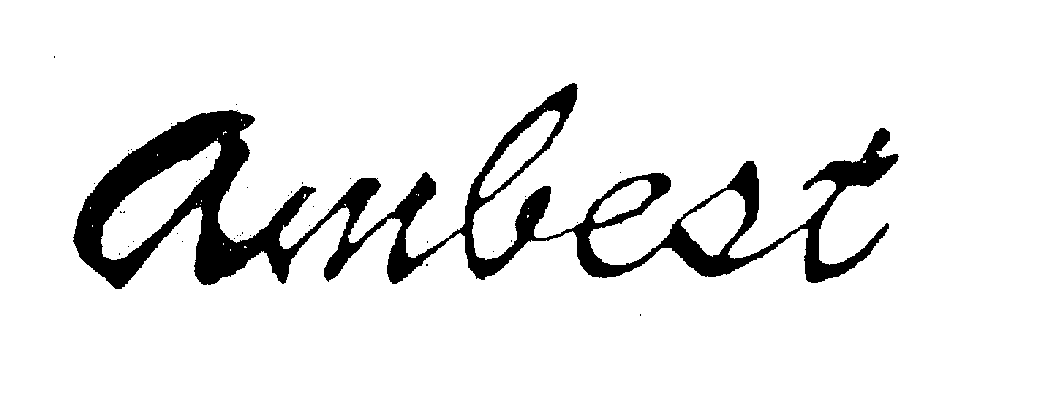 Trademark Logo AMBEST