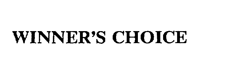 WINNER'S CHOICE