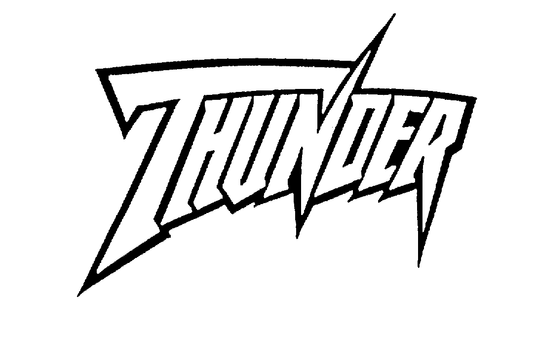 Trademark Logo THUNDER