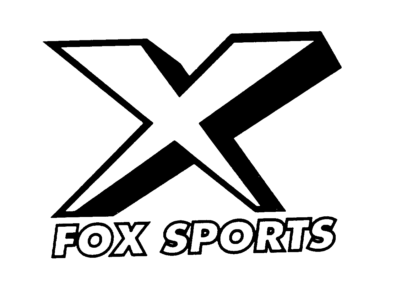 Trademark Logo X FOX SPORTS