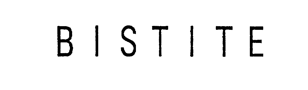 Trademark Logo BISTITE