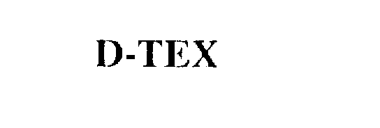 Trademark Logo D-TEX