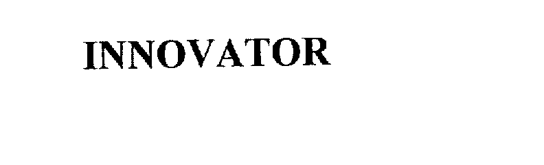 Trademark Logo INNOVATOR