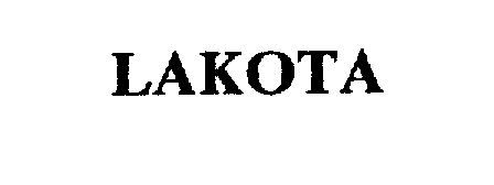 Trademark Logo LAKOTA