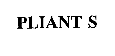  PLIANT S