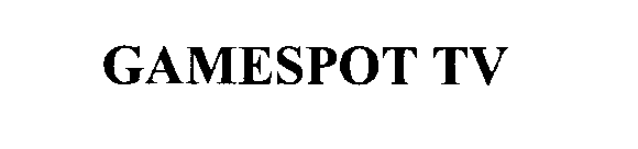Trademark Logo GAMESPOT TV