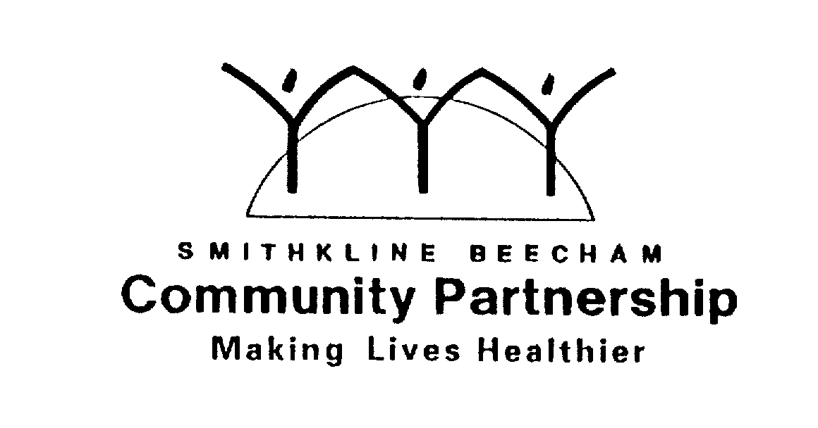  SMITHKLINE BEECHAM COMMUNITY PARTNERSHIP MAKING LIVES HEALTHIER