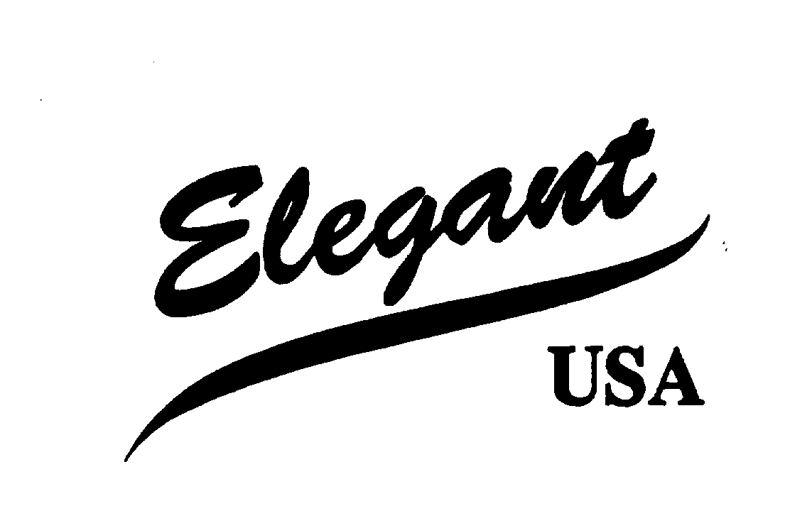 Trademark Logo ELEGANT USA