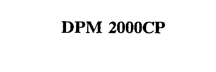  DPM 2000CP