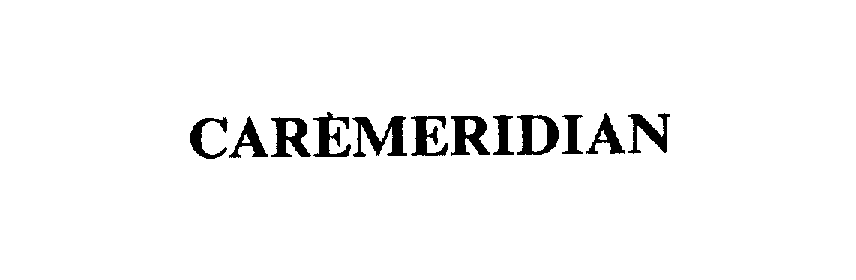 Trademark Logo CAREMERIDIAN