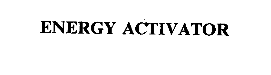  ENERGY ACTIVATOR