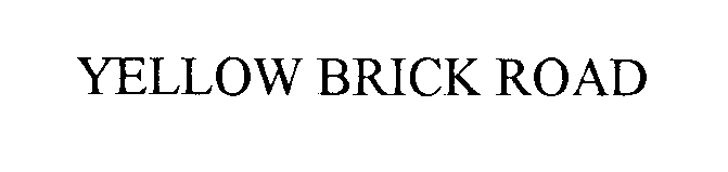 Trademark Logo YELLOW BRICK ROAD