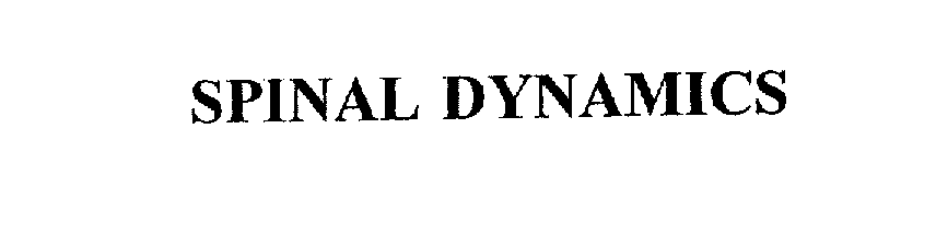 Trademark Logo SPINAL DYNAMICS