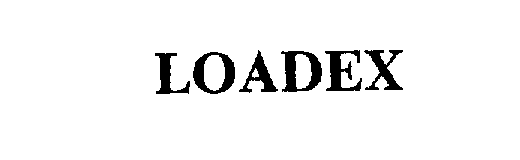 Trademark Logo LOADEX