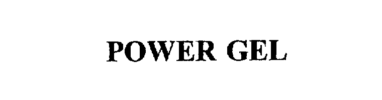 POWER GEL