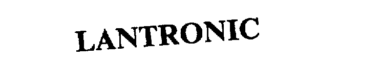 Trademark Logo LANTRONIC