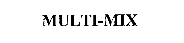 Trademark Logo MULTI-MIX