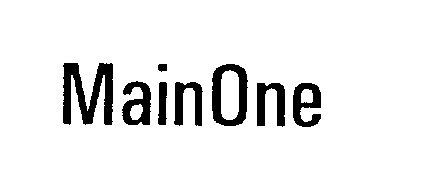 Trademark Logo MAINONE