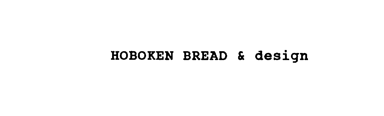  HOBOKEN BREAD