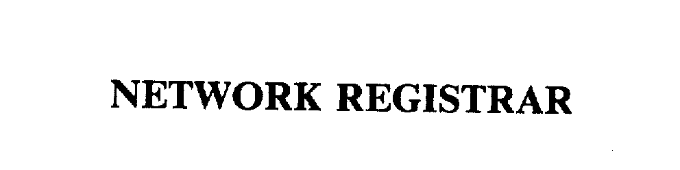  NETWORK REGISTRAR