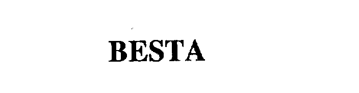 Trademark Logo BESTA