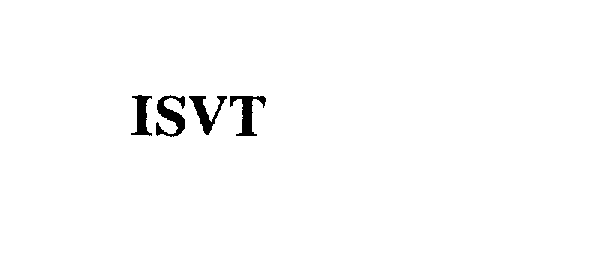 Trademark Logo ISVT