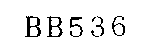 Trademark Logo BB536