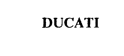 Trademark Logo DUCATI