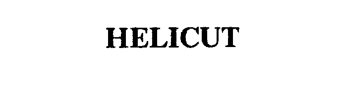 Trademark Logo HELICUT