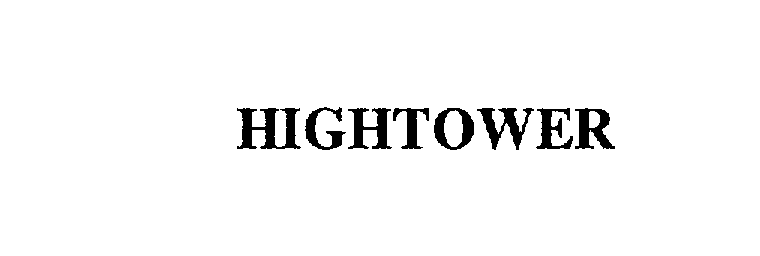 Trademark Logo HIGHTOWER
