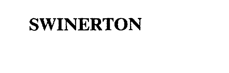 Trademark Logo SWINERTON