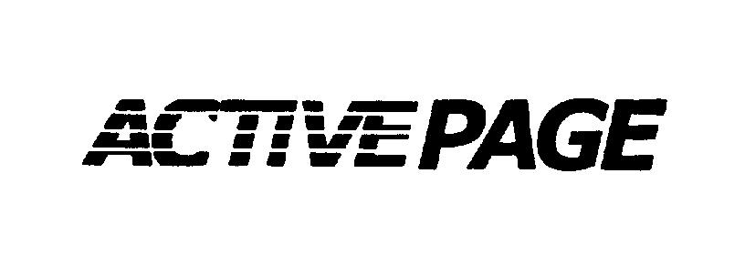  ACTIVEPAGE