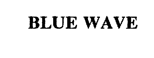 Trademark Logo BLUE WAVE