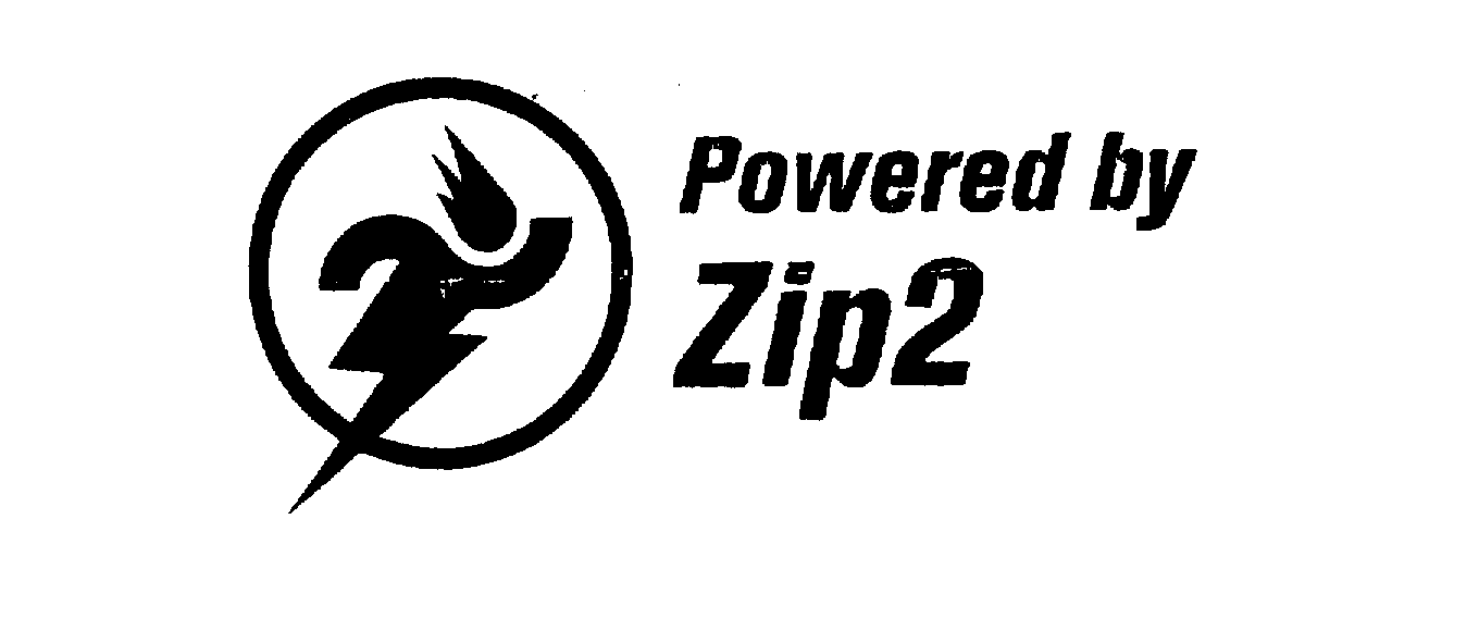 Trademark Logo POWERED BY ZIP2