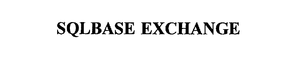  SQLBASE EXCHANGE