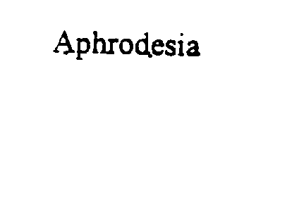 Trademark Logo APHRODESIA