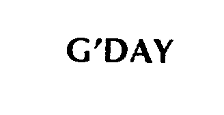 G'DAY