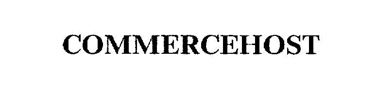 Trademark Logo COMMERCEHOST